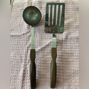 Vintage Cutco ladle and spatula set